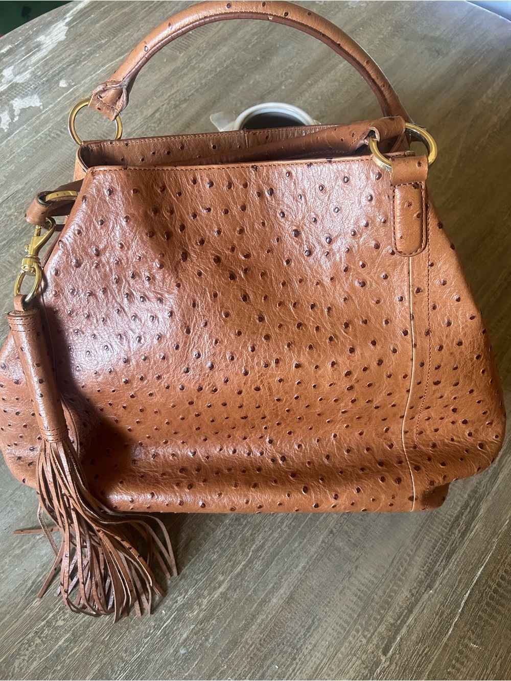 G.I.L.I. Roma 2 tote in ostrich